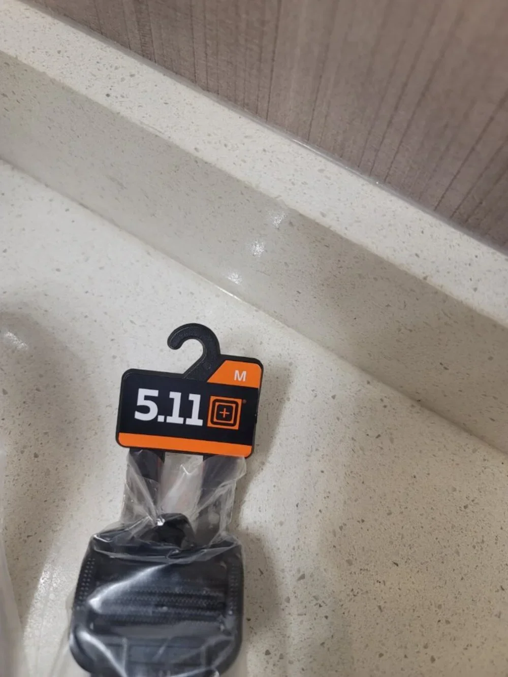 5.11 Tactical TDU 1/2 Inch Duty Belt, Black Solid - M New NWT